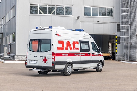 Автомобиль скорая медицинская помощь класса «В» на базе автомобиля JAC SUNRAY 6 серии